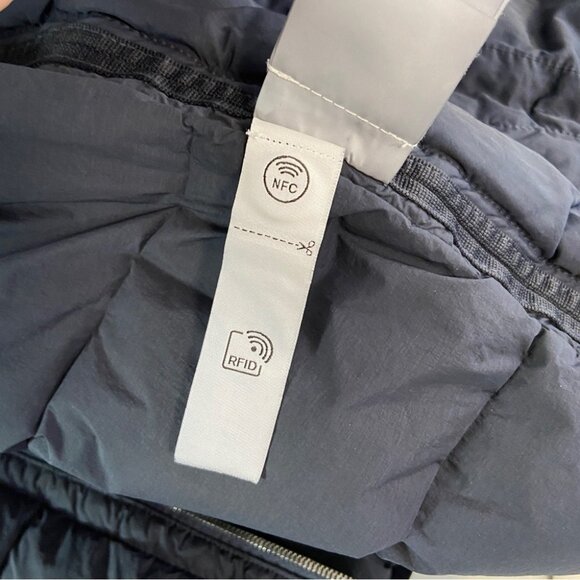 NWT Stone Island Seamless Tunnel Down-TC hooded jacket in Navy size XL - Picture 14 of 16